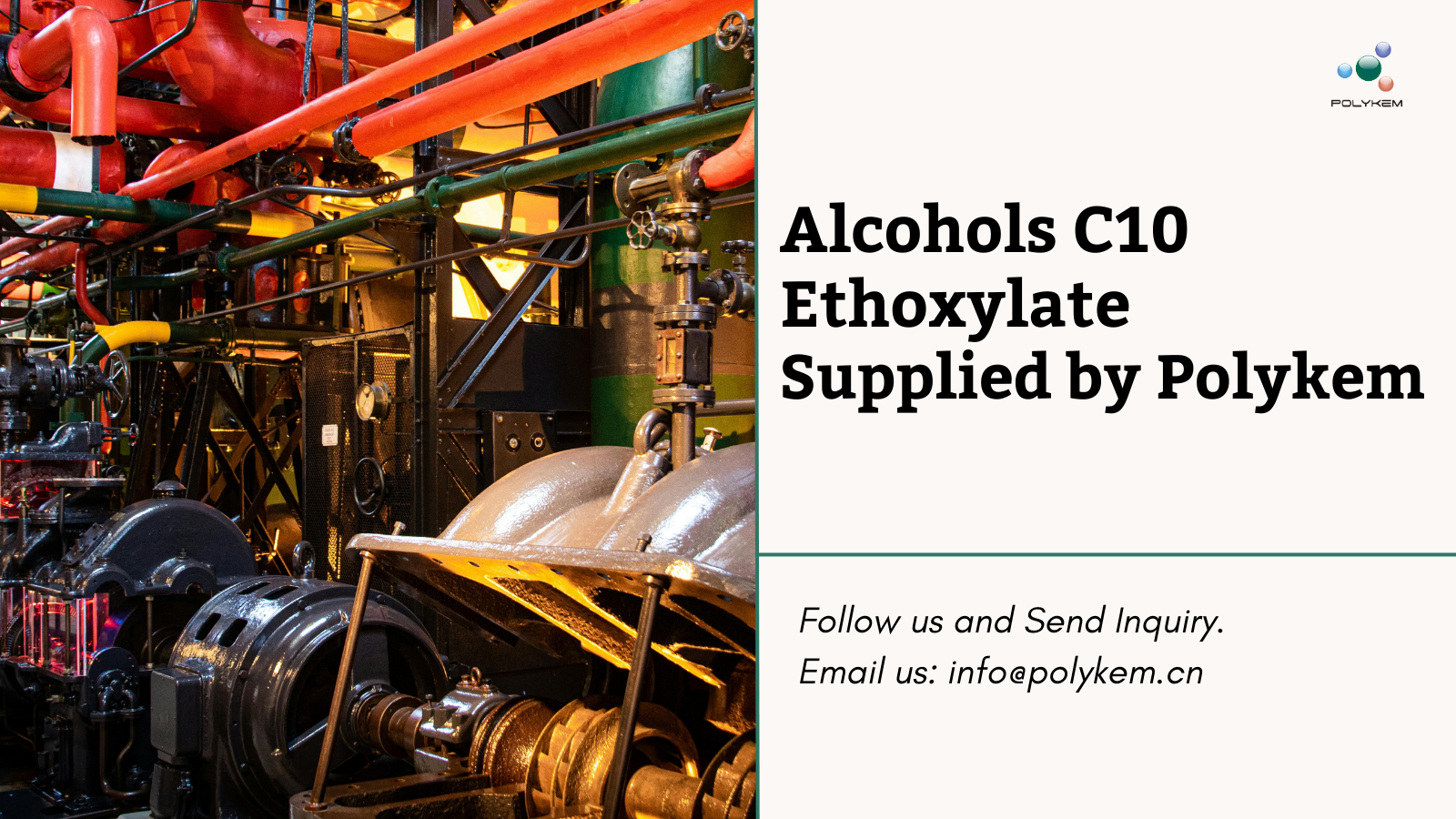 Polykem alcohols C10 Ethoxylate: an efficient surfactant solutio ad eget industria