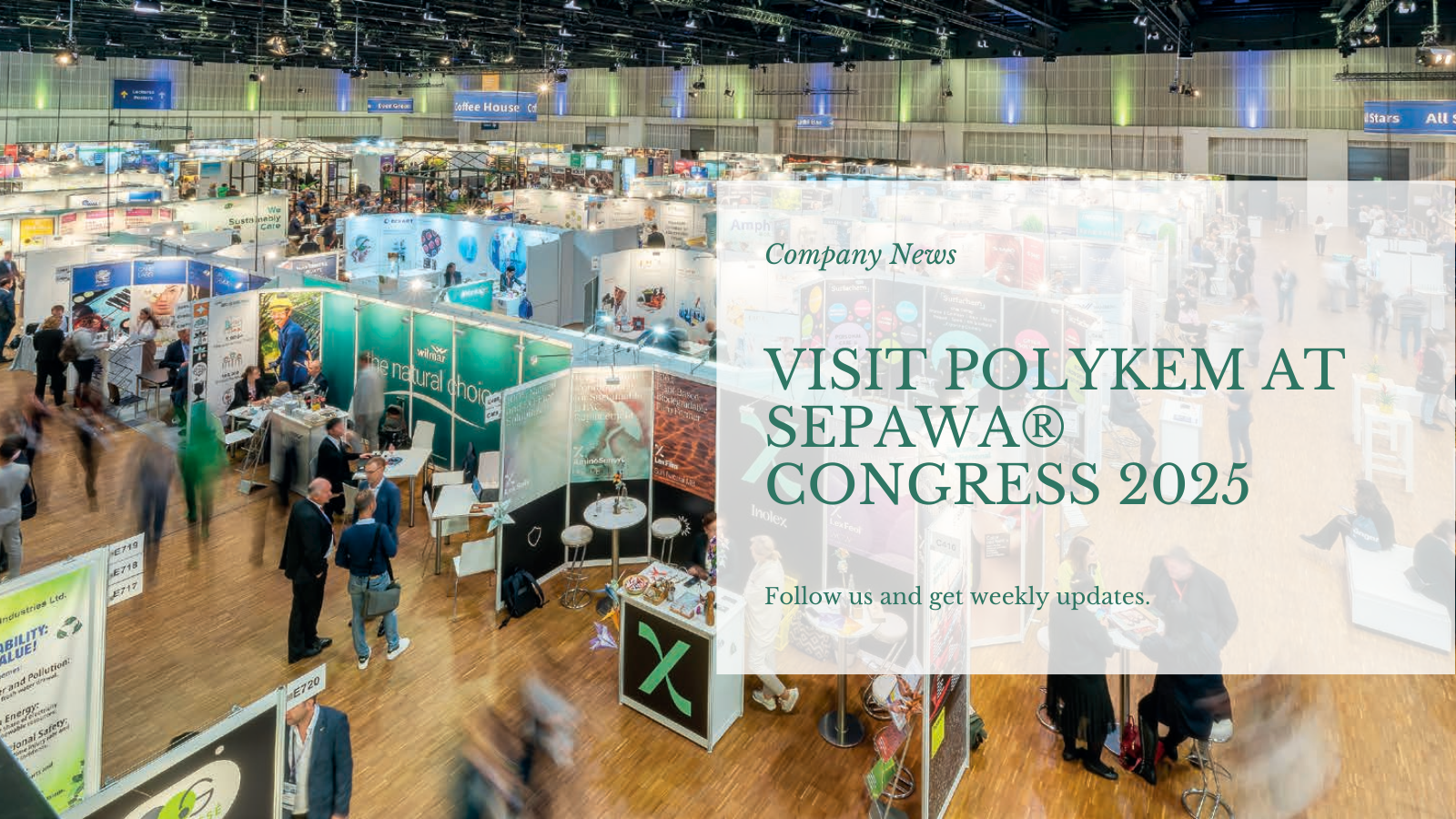 Visit Polykem Booth at Sepearwa® Congresso MMXXV in Berolinicus!