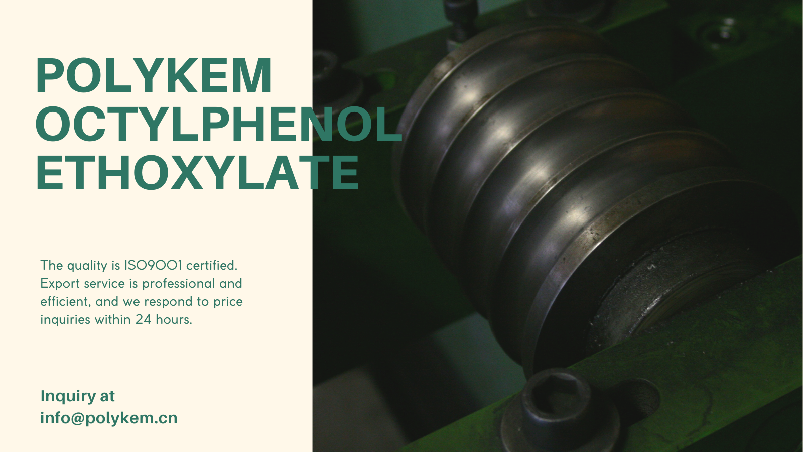 Estne OPEO solutus an solvens? Notae et applicationes Polykem's Octylphenol Ethoxylate