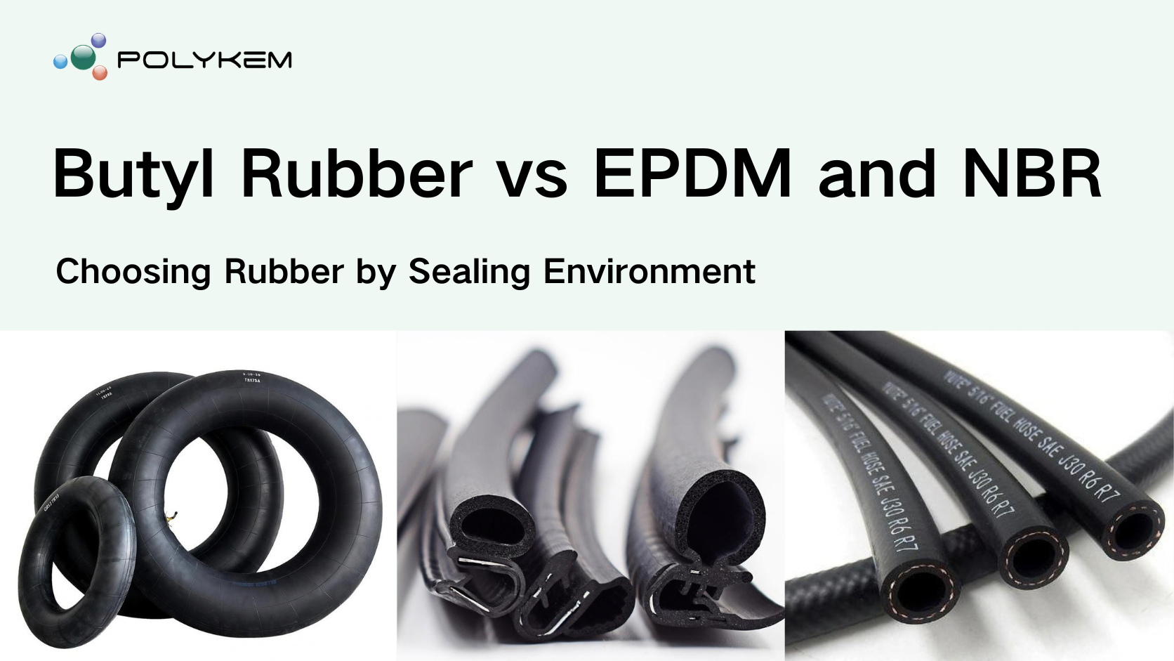 Butyl Flexilis obsignatio: Quomodo comparatur cum EPDM et NBR?