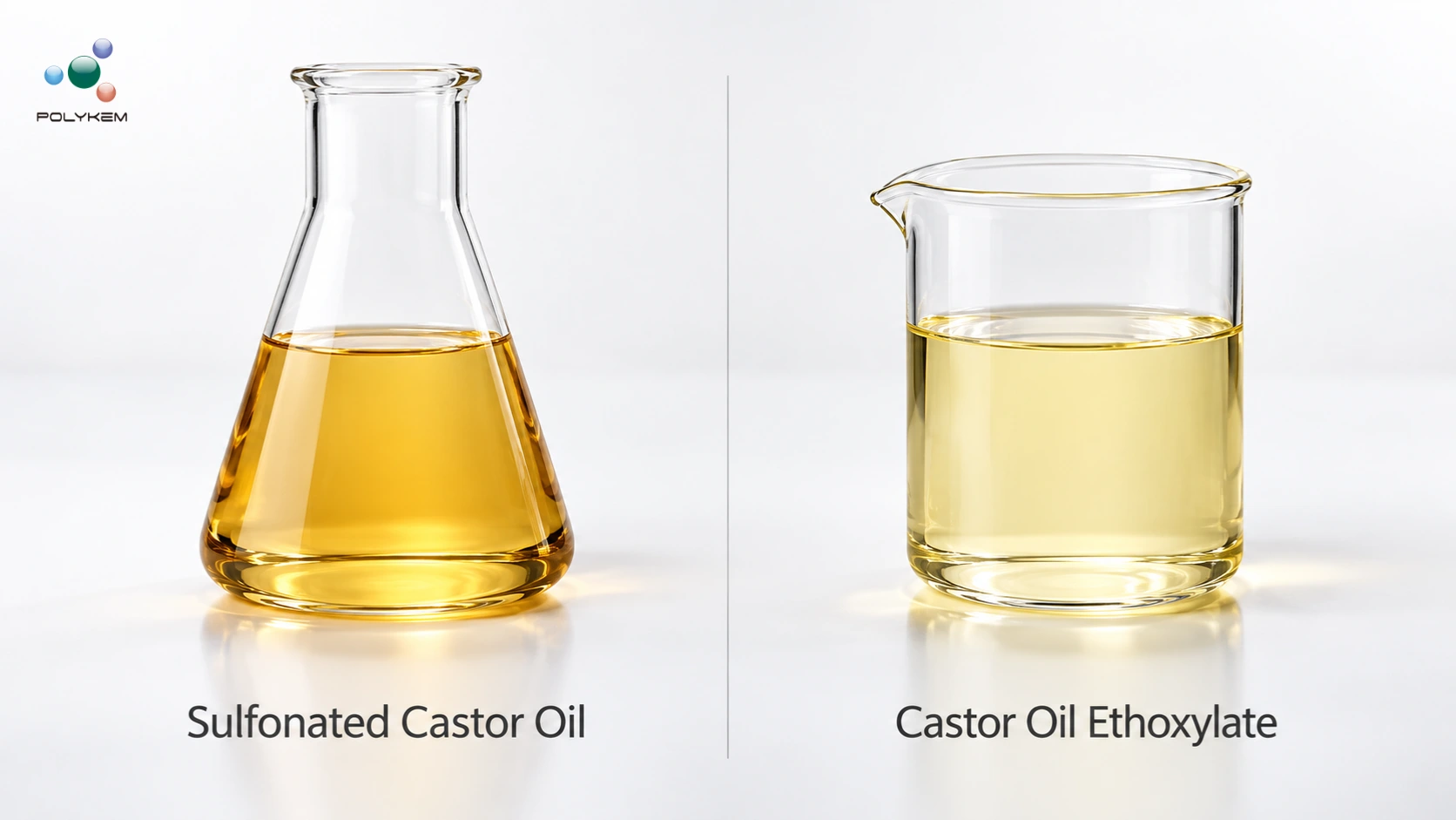 Sulfonated Castor Oil vs Castor Oil Ethoxylate: Quid Emptores Sciunt?